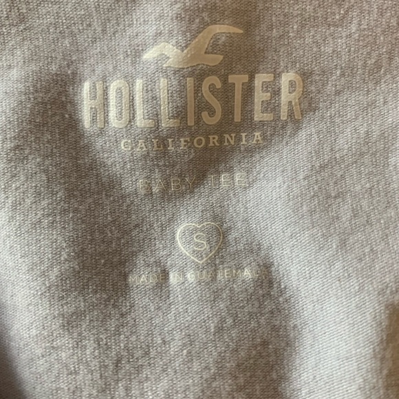 Hollister Light Blue Wrap Top - Picture 2 of 2